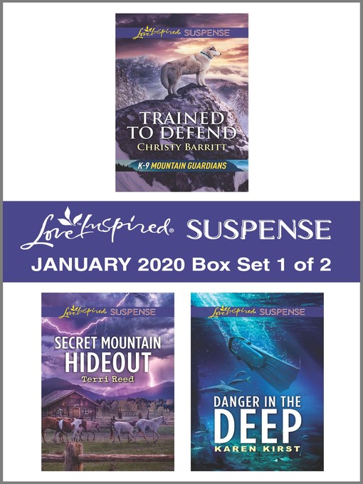 Cover image for Harlequin Love Inspired Suspense January 2020--Box Set 1 of 2